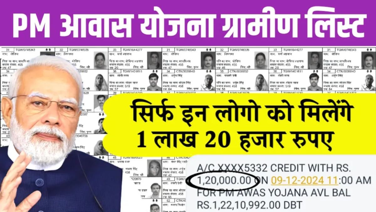 PM Awas Yojana Gramin List