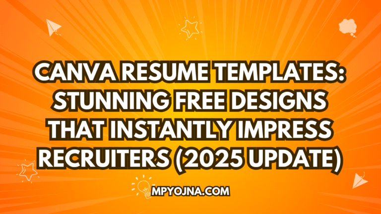 Canva Resume Templates: Stunning Free Designs That Instantly Impress Recruiters (2025 Update) 5 Canva Resume Templates Stunning Free Designs That Instantly Impress Recruiters (2025 Update)